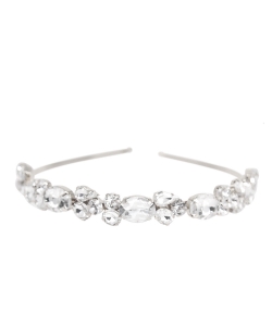 Fashion Rhinestone Headband HN810003 SILVER